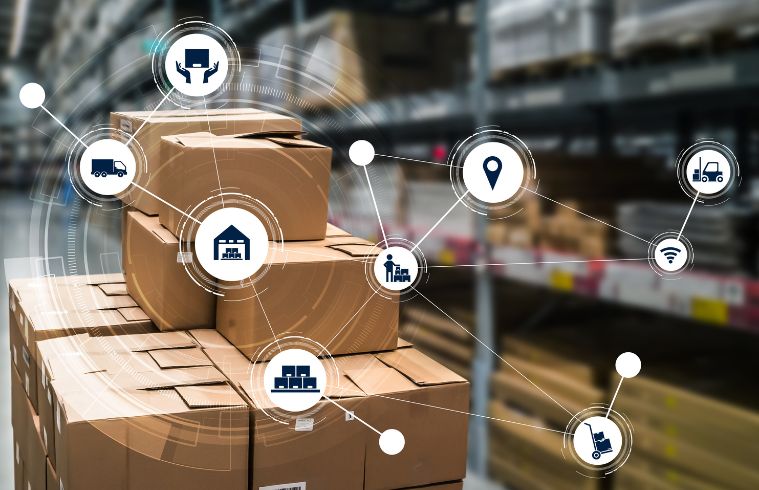 Interface de coordination logistique Atlas Connect sur appareil numérique