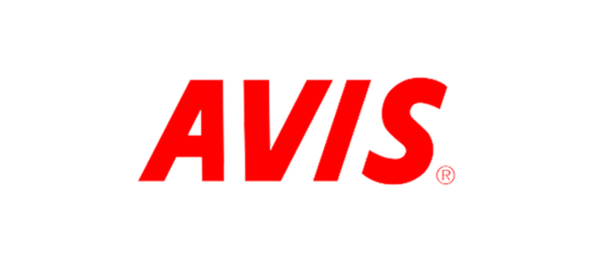 AVIS car rental company logo